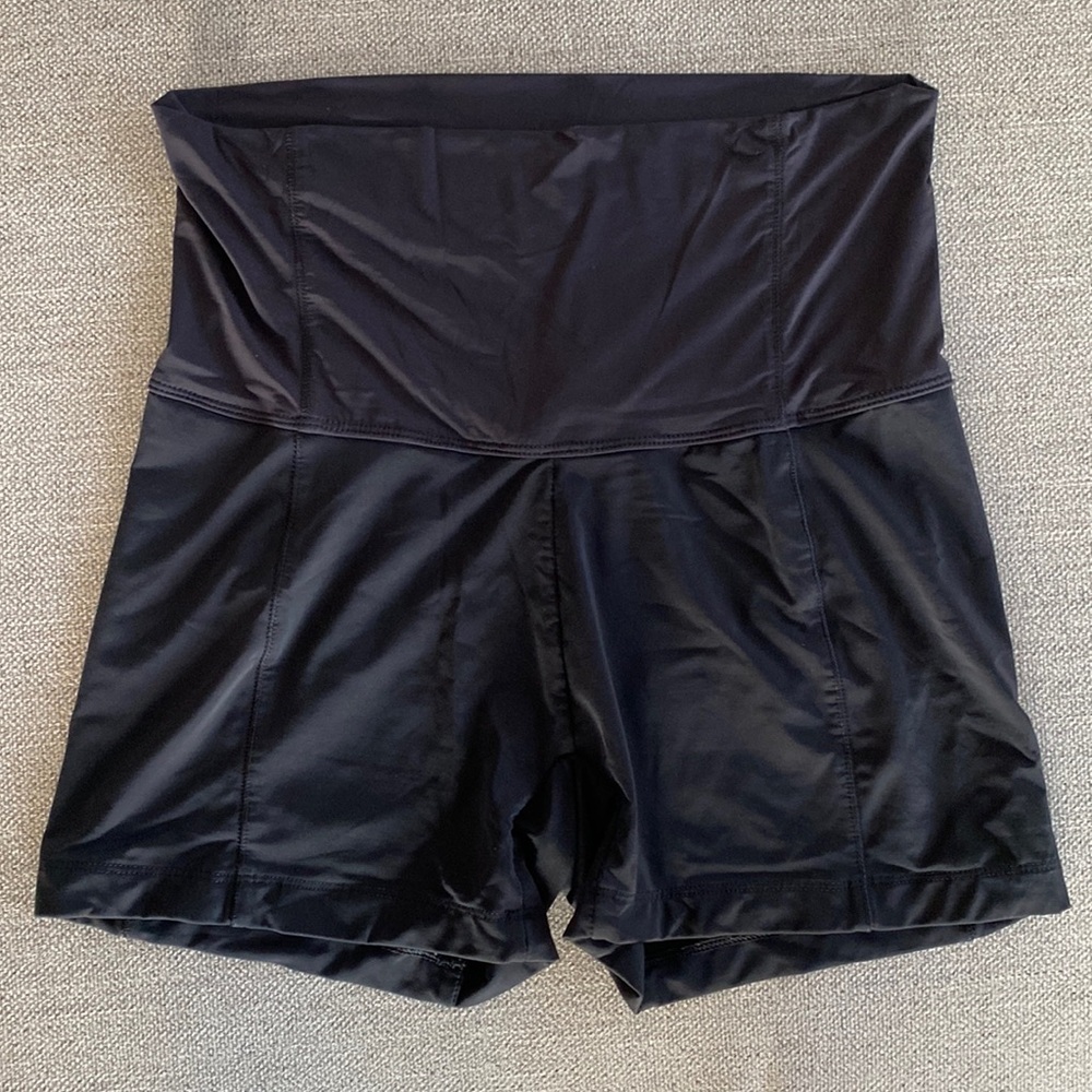 Adidas high waist black shorts - Small